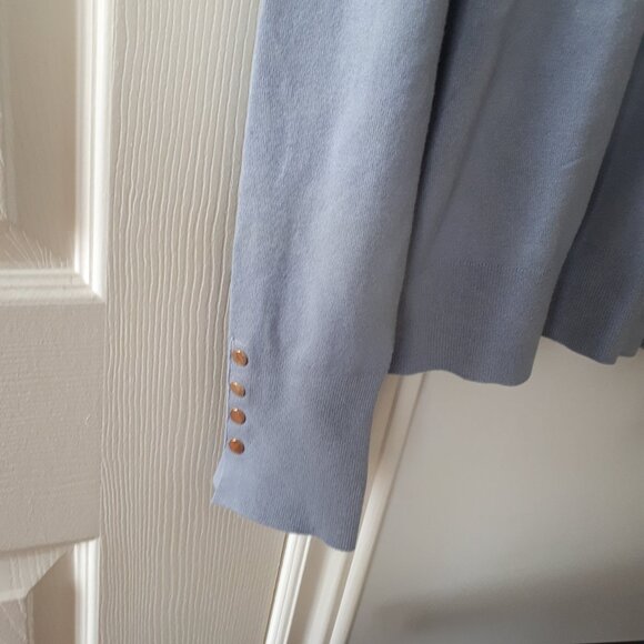 Philosophy Ladies Soft Elegant Sweater Large Misty Blue New $58 - Picture 4 of 5